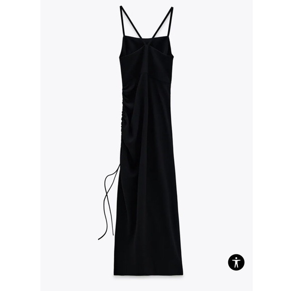ZARA Draped Dress - Picture 2 of 7